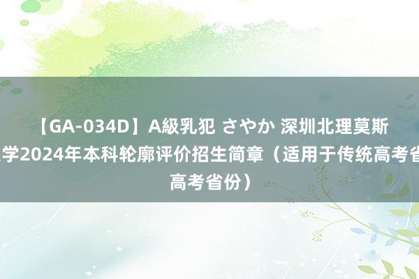 【GA-034D】A級乳犯 さやか 深圳北理莫斯科大学2024年本科轮廓评价招生简章（适用于传统高考省份）