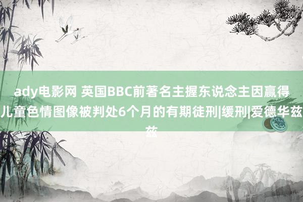 ady电影网 英国BBC前著名主握东说念主因赢得儿童色情图像被判处6个月的有期徒刑|缓刑|爱德华兹